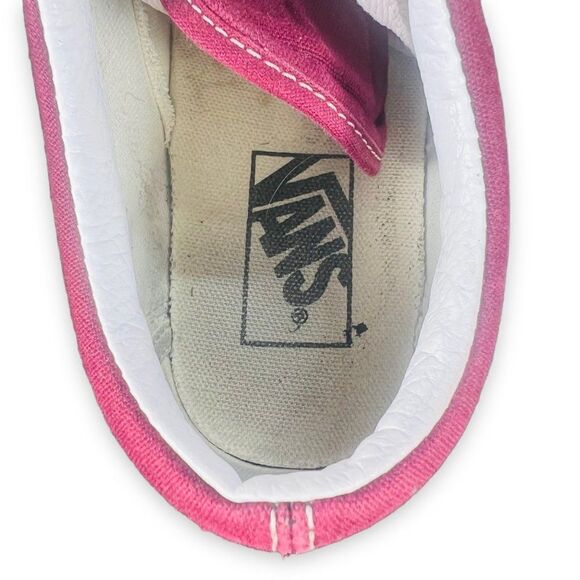 Vans Old Skool Suede / Canvas Burgundy / White Women's 6.5 - Picture 9 of 13